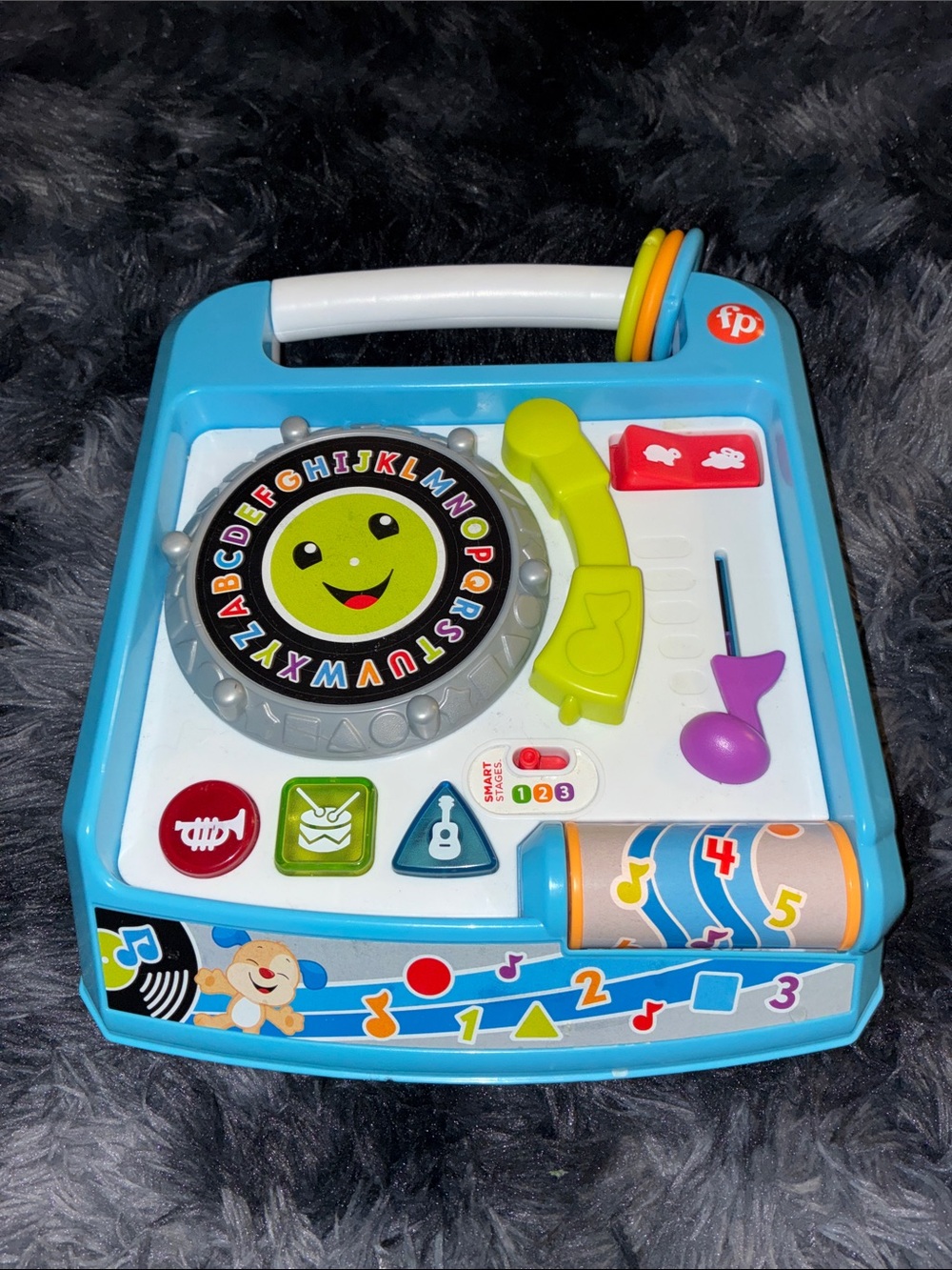 Fisher-Price Laugh & Learn Remix Record Player Electronic Learning Toy 6-36m